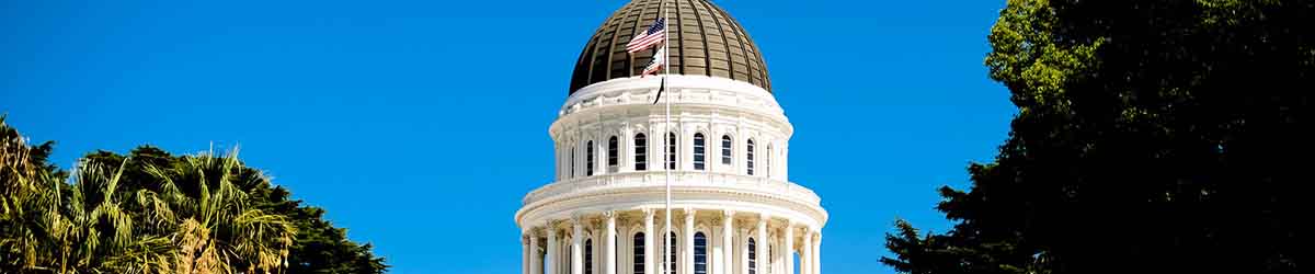 Dome of California State capitol