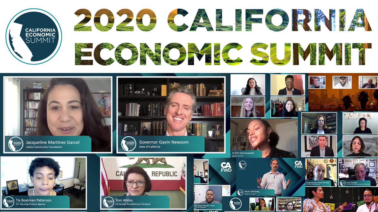 VIDEO 2020 California Economic Summit Highlights California Forward
