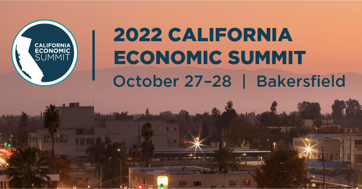 California Economic Summit California Forward Opportunity for All